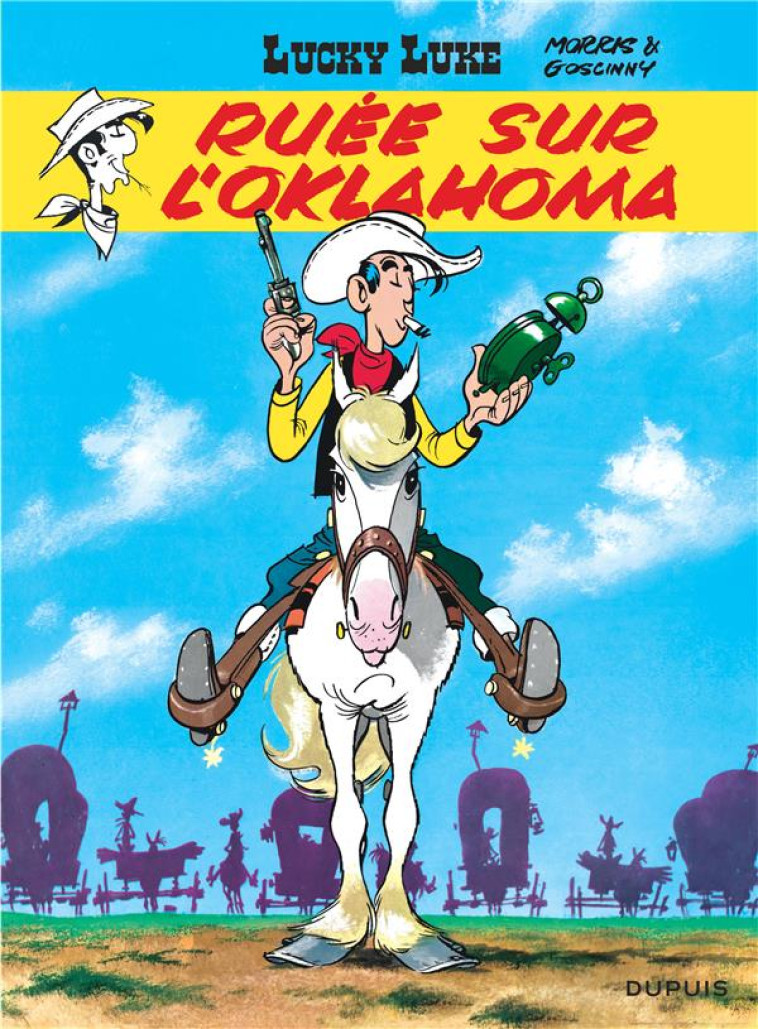 LUCKY LUKE - TOME 14 - RUÉE SUR L'OKLAHOMA - GOSCINNY - DUPUIS