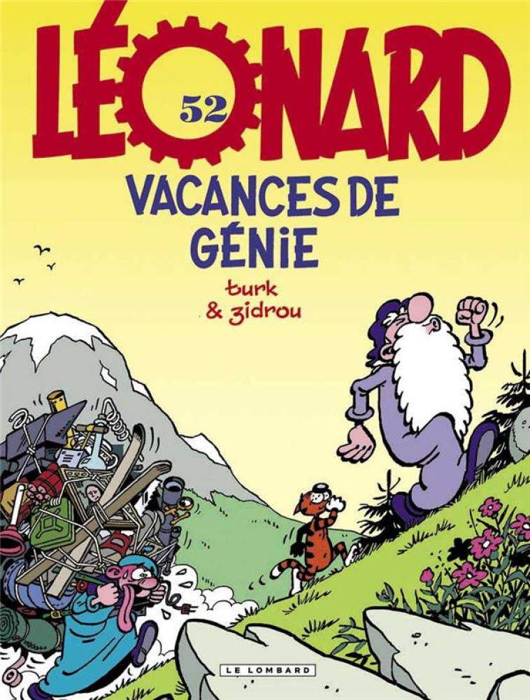 LÉONARD - TOME 52 - VACANCES DE GÉNIE - ZIDROU - LOMBARD