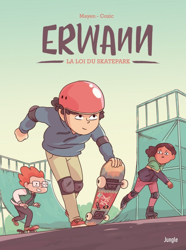 ERWANN - TOME 1 LA LOI DU SKATEPARK - YANN COZIC - CASTERMAN