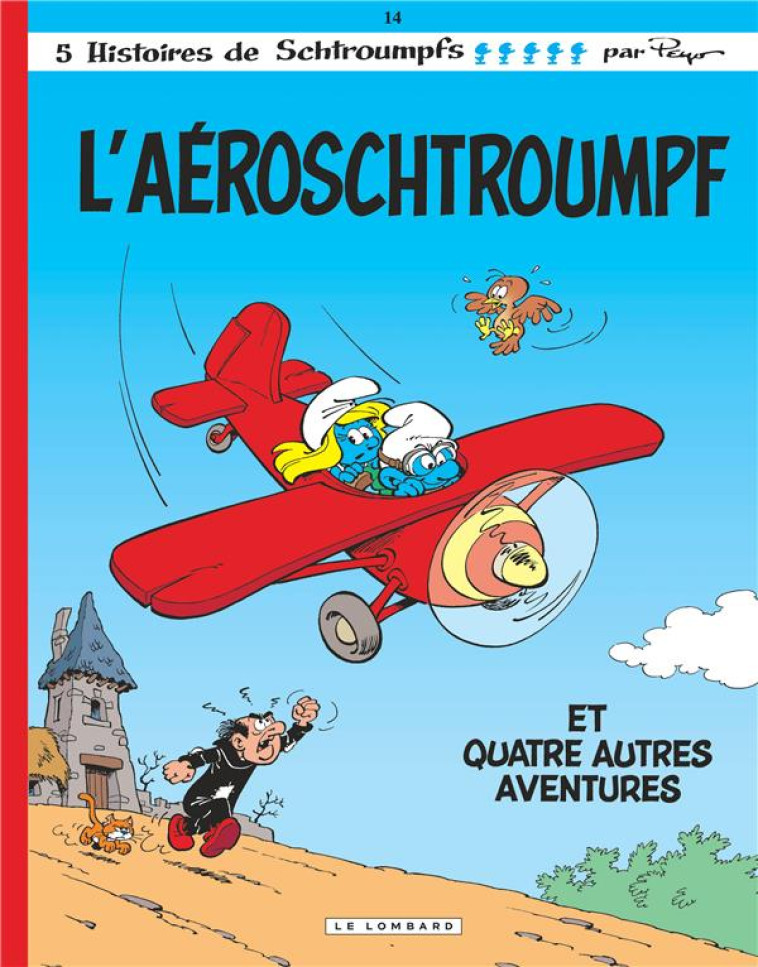 LES SCHTROUMPFS LOMBARD - TOME 14 - AÉROSCHTROUMPF (L') - PEYO - LOMBARD