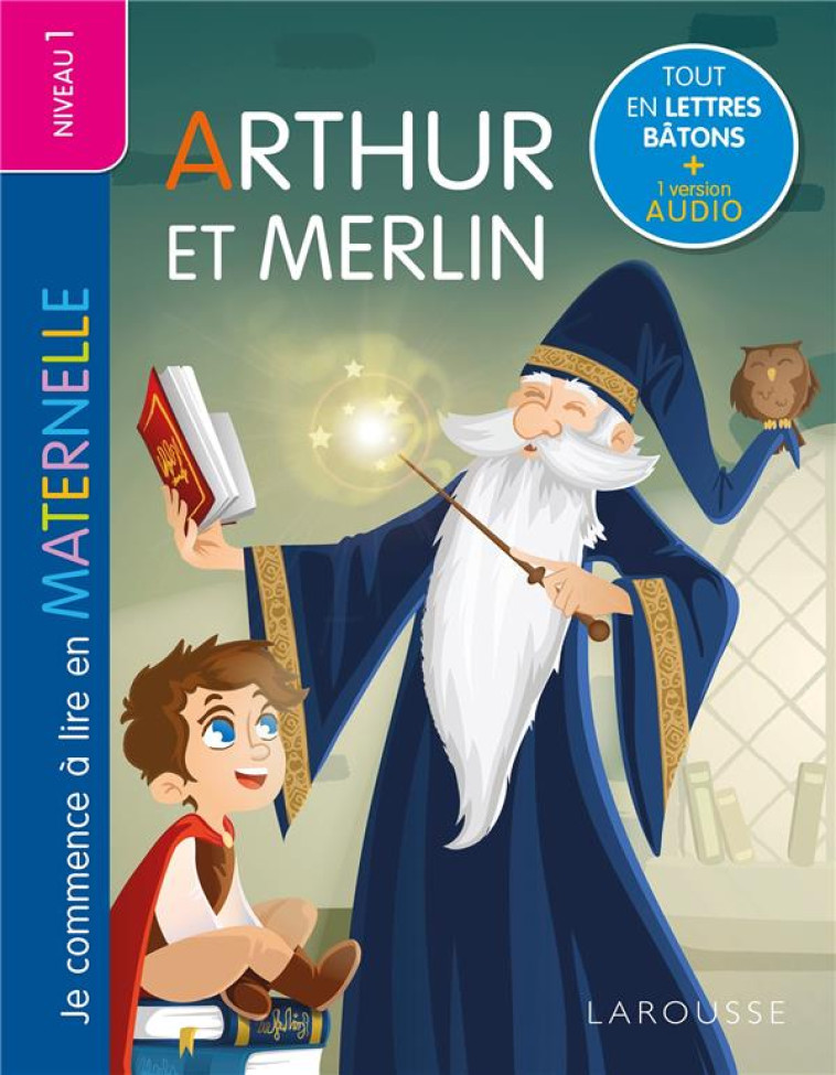 JE COMMENCE À LIRE EN MATERNELLE - ARTHUR - COLLECTIF - LAROUSSE