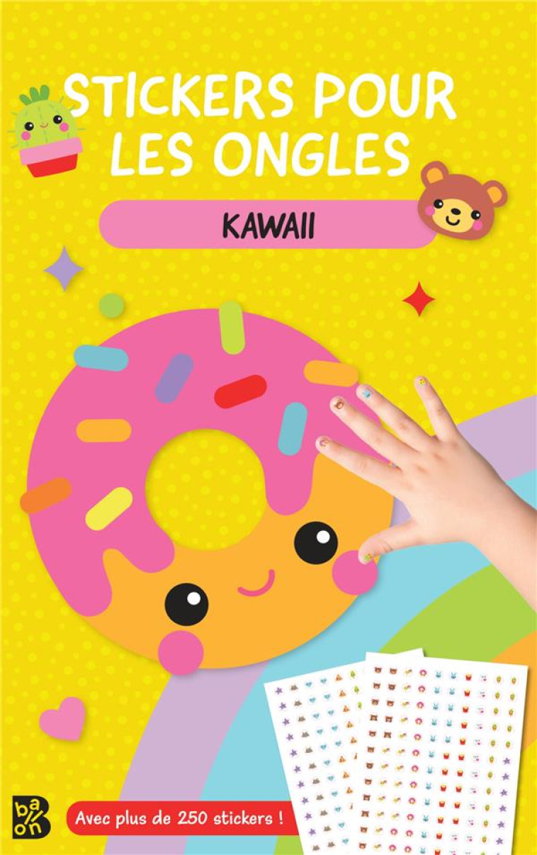 STICKERS POUR LES ONGLES: KAWAII -  - NC