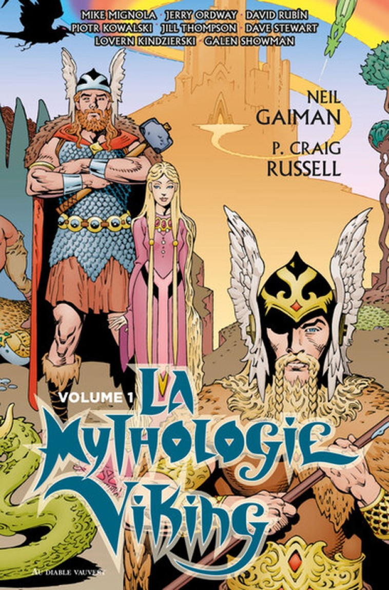 LA MYTHOLOGIE VIKING - NEIL GAIMAN - DIABLE VAUVERT