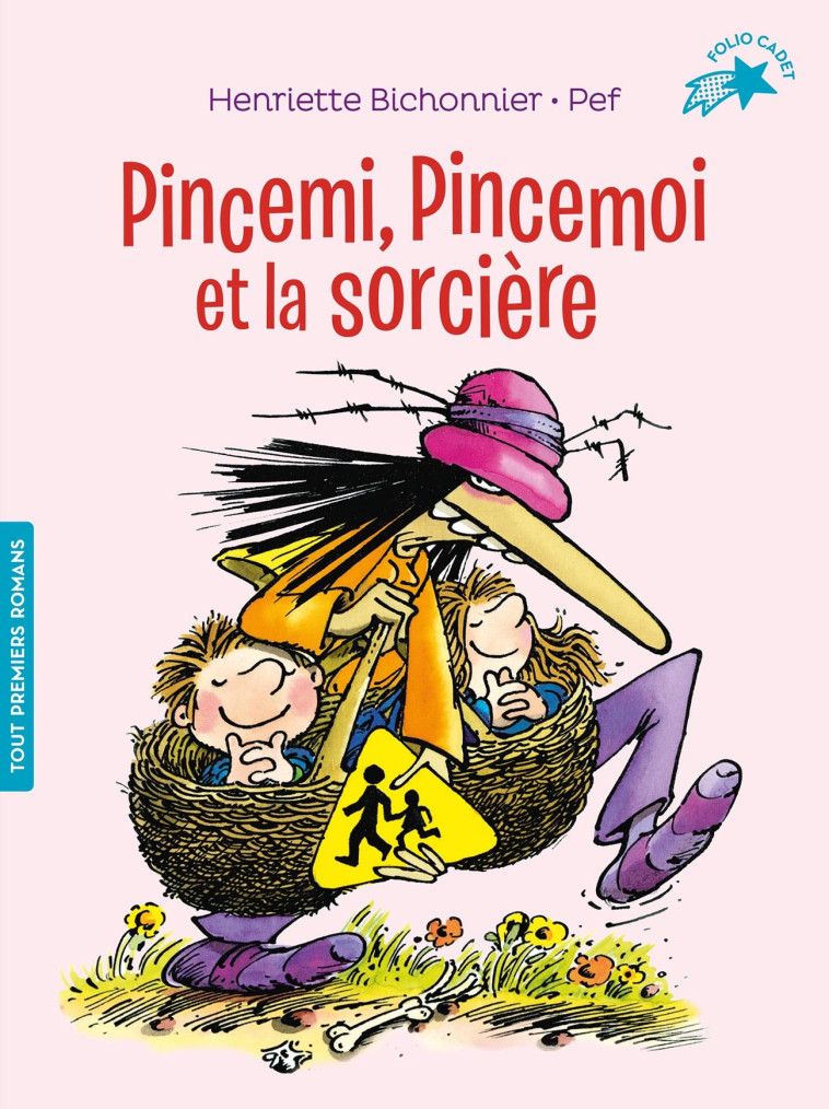 Pincemi, Pincemoi et la sorcière - Bichonnier Henriette, PEF  - GALLIMARD JEUNE