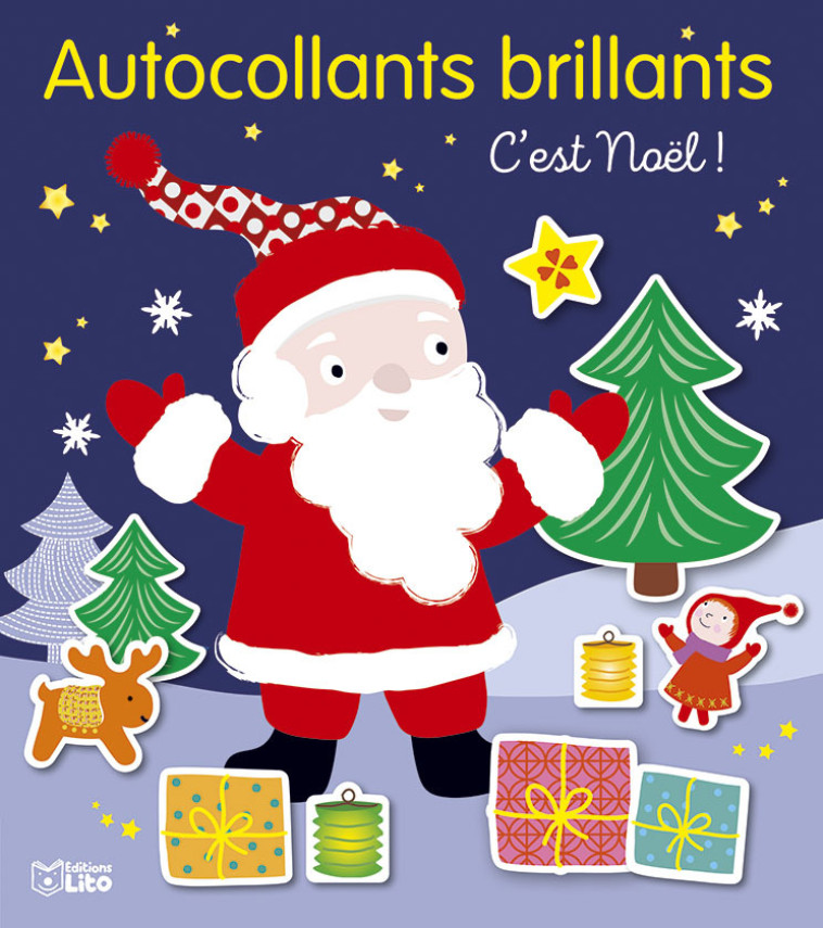 AUTOCOLLANTS BRILL. C'EST NOEL - XXX - LITO