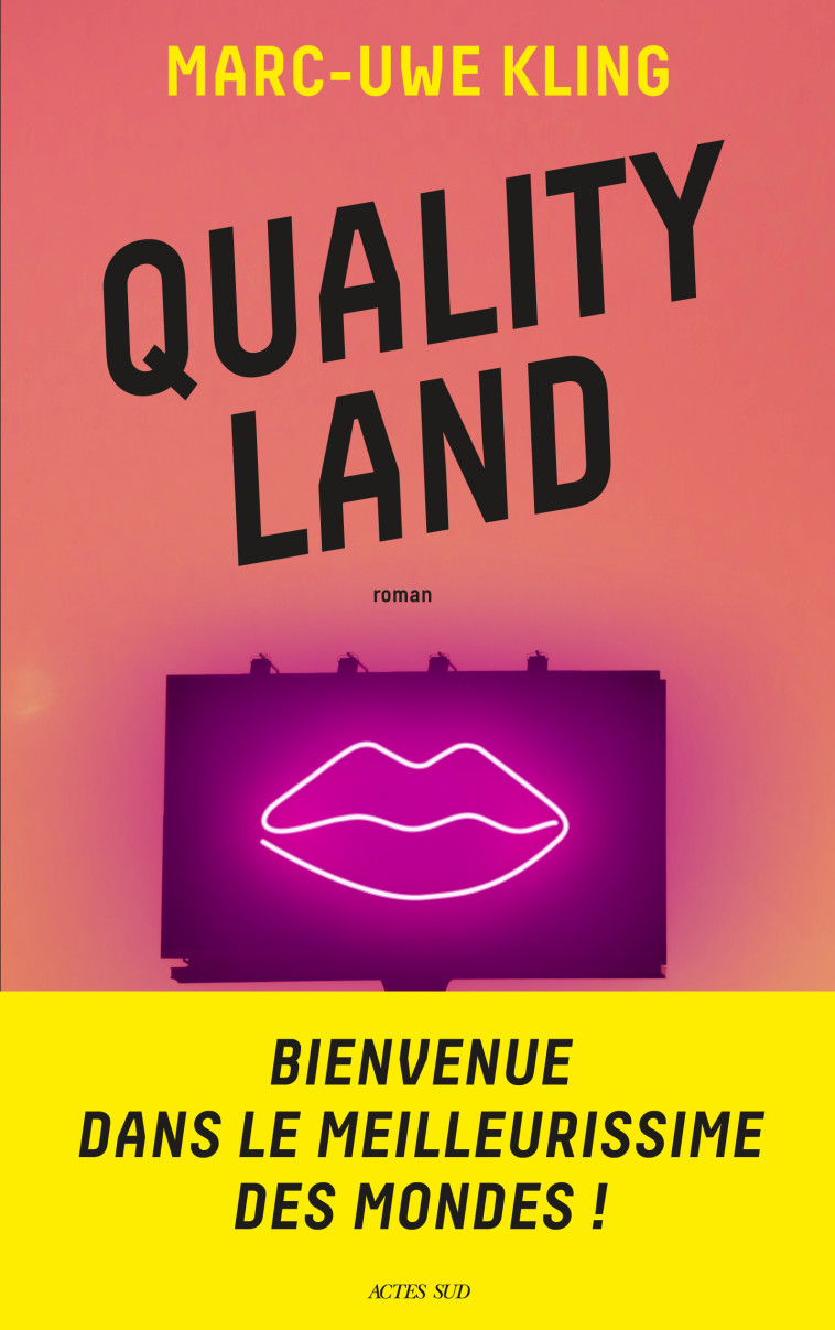 Quality Land - KLING MARC-UWE, Aubert-affholder Juliette - ACTES SUD