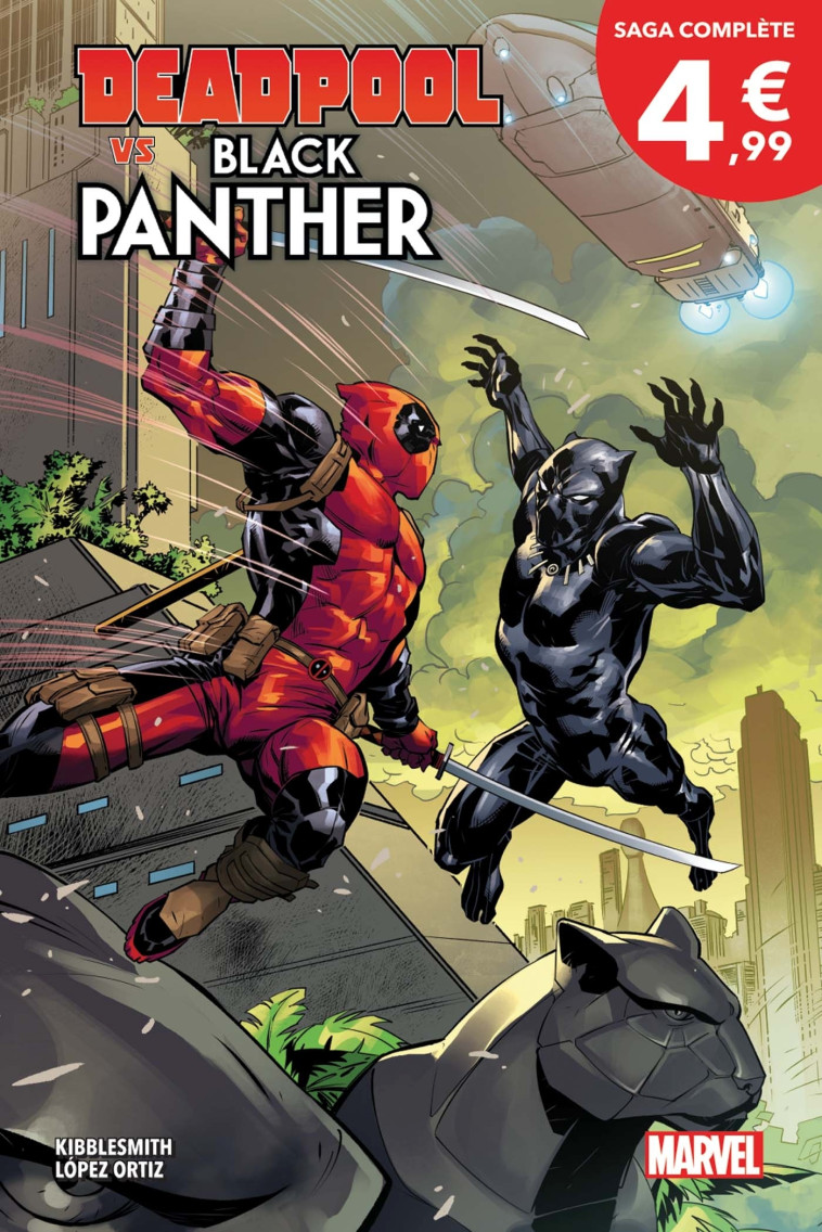 Deadpool Vs. Black Panther - Kibblesmith Daniel, Lopez-Ortiz Ricardo - PANINI