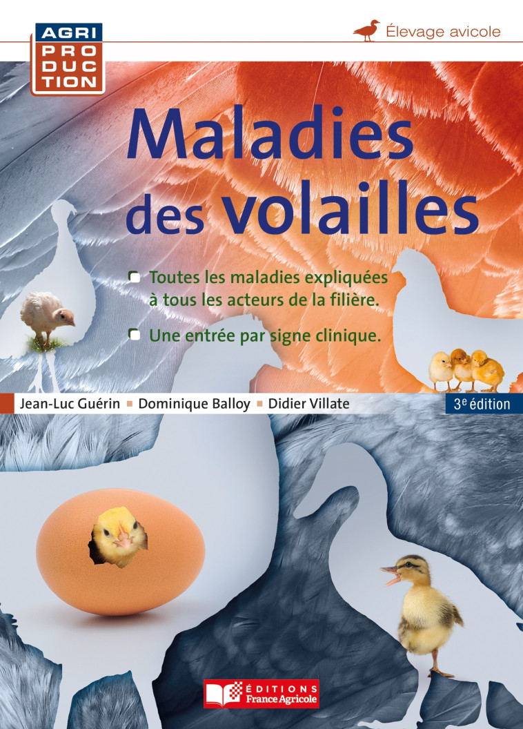 Maladies des volailles - GUERIN BALLOY FACON  - FRANCE AGRICOLE