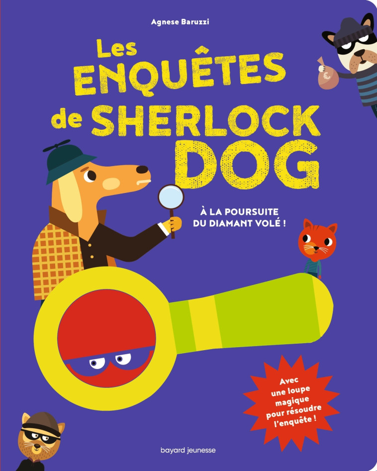 Les enquêtes de Sherlock dog - Baruzzi Agnese - BAYARD JEUNESSE