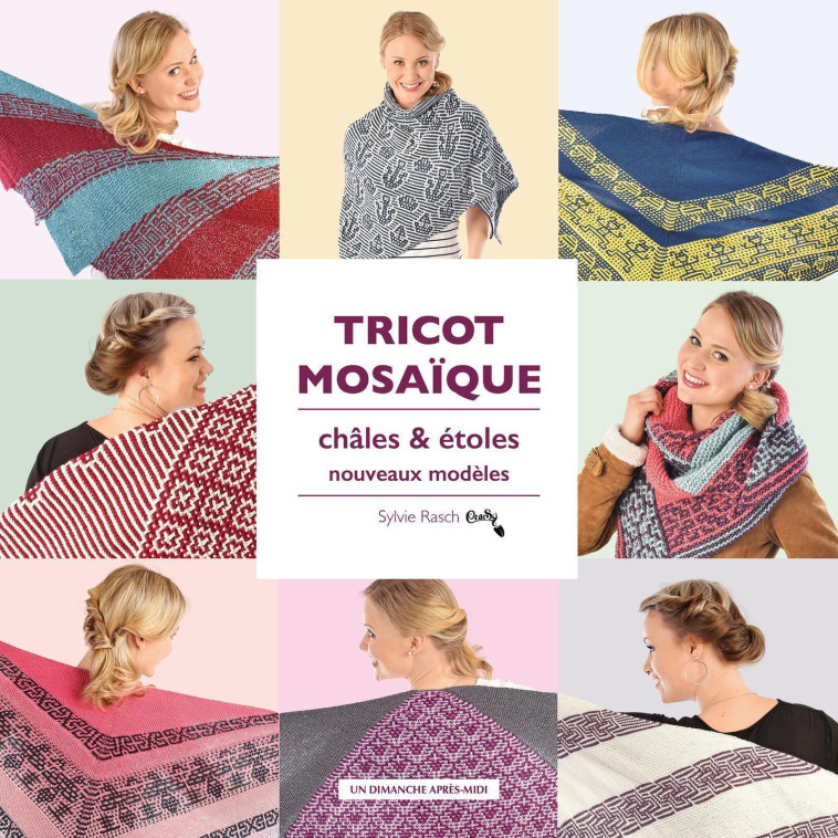 Tricot Mosaïque, châles et étoles - Rasch Sylvie - UDAM