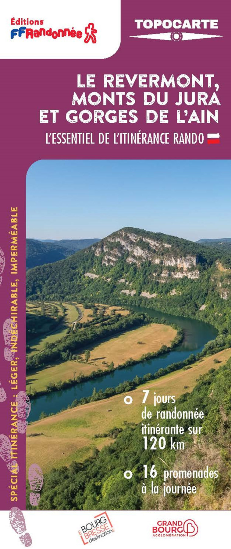 Le Revermont, monts du Jura et gorges de l'Ain - Collectif  - FFRP