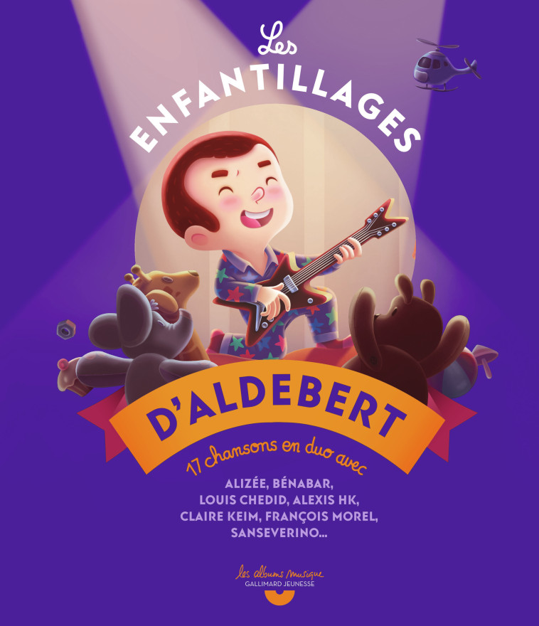 Les enfantillages d'Aldebert - Aldebert , Moreau Simon - GALLIMARD JEUNE