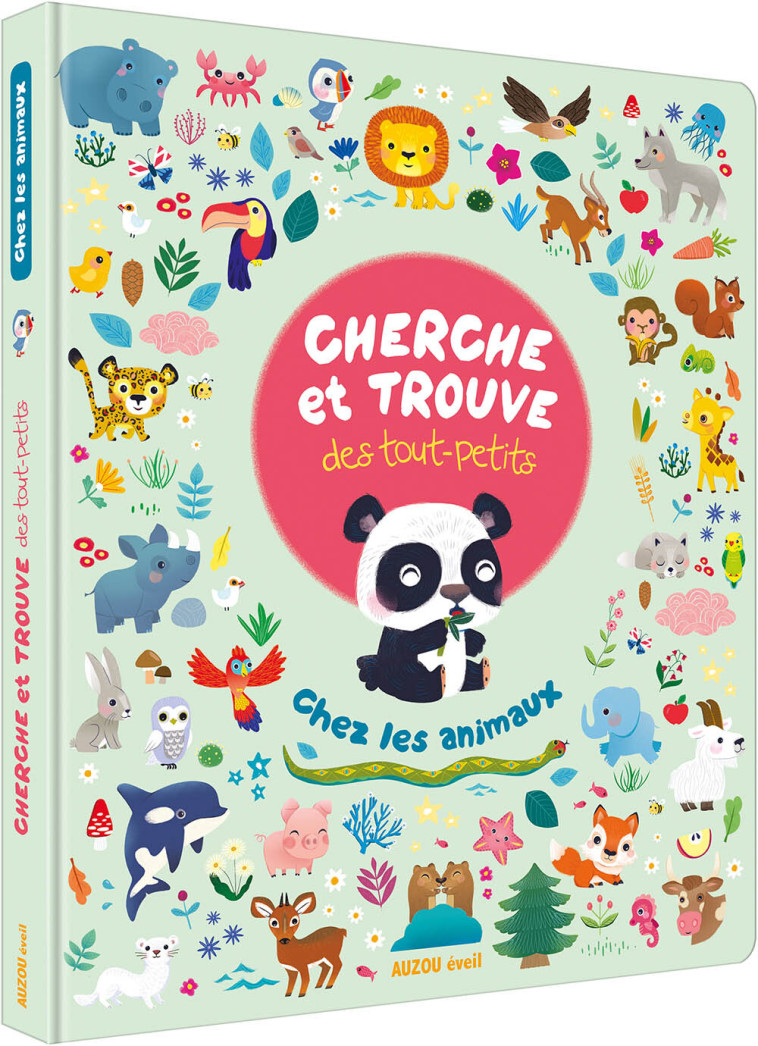 CHERCHE ET TROUVE DES TOUT-PETITS - CHEZ LES ANIMAUX - Rohrbach Sophie - AUZOU