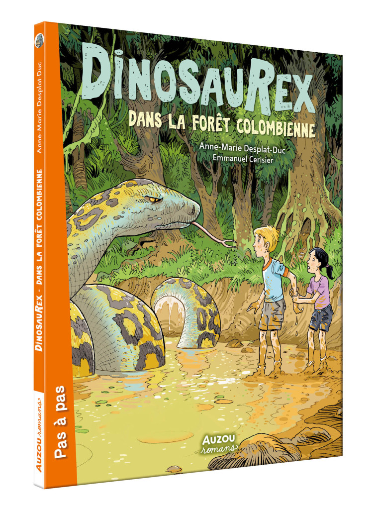 DINOSAUREX - DANS LA FORÊT COLOMBIENNE - Desplat-Duc Anne-Marie, Cerisier Emmanuel - AUZOU