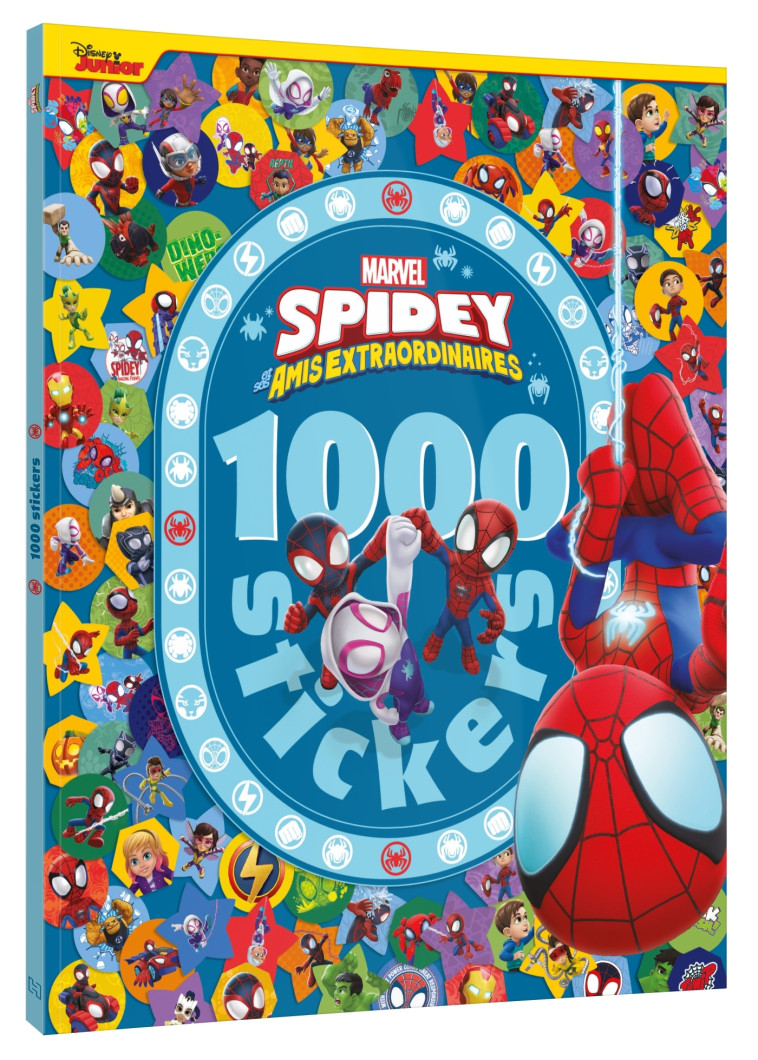 SPIDEY ET SES AMIS EXTRAORDINAIRES - 1000 Stickers - MARVEL -  - DISNEY HACHETTE