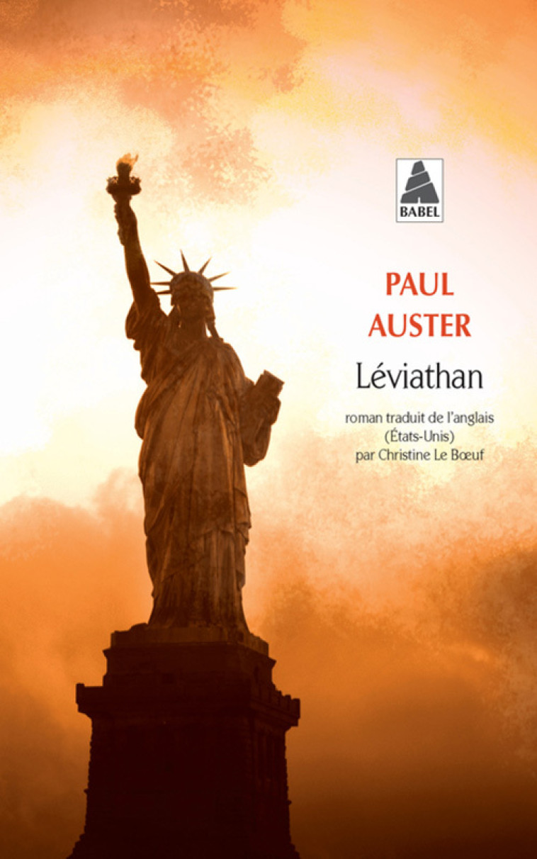 Léviathan - Auster Paul, Le Boeuf Christine - ACTES SUD