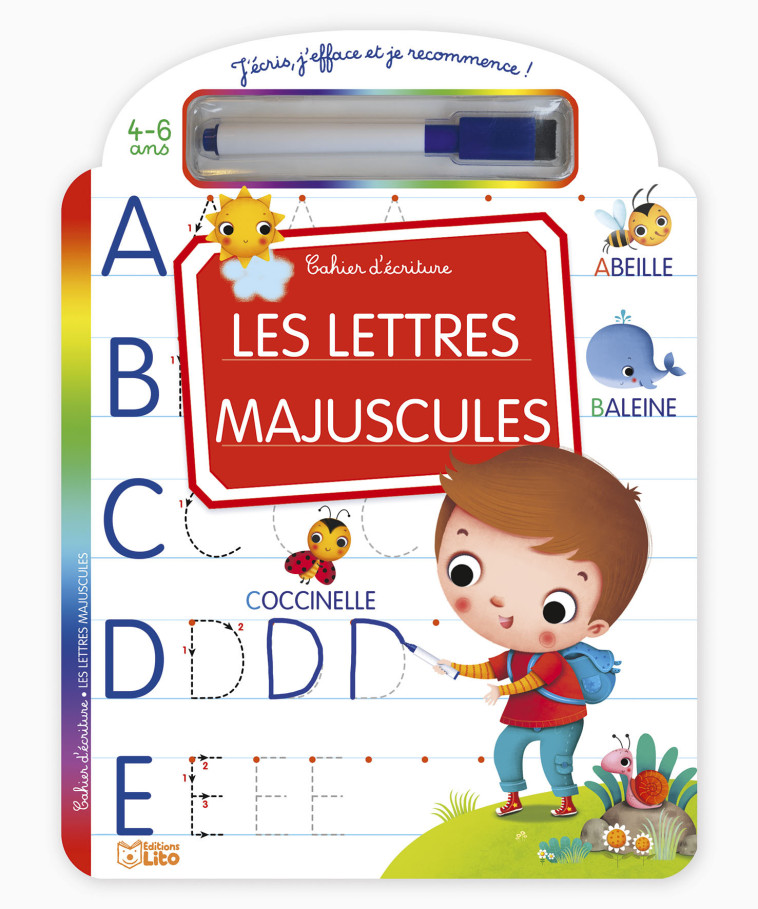 J'ECRIS LES LETTRES MAJUSCULES - XXX - LITO