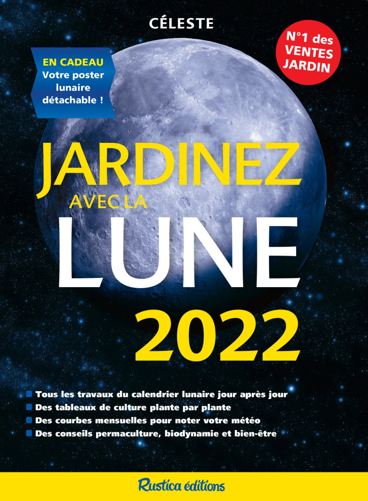 Jardinez avec la Lune 2022 - Trédoulat Thérèse - RUSTICA