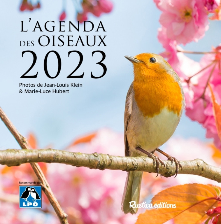 L'agenda des oiseaux 2023 - Hubert Marie-Luce, Klein Jean-Louis - RUSTICA