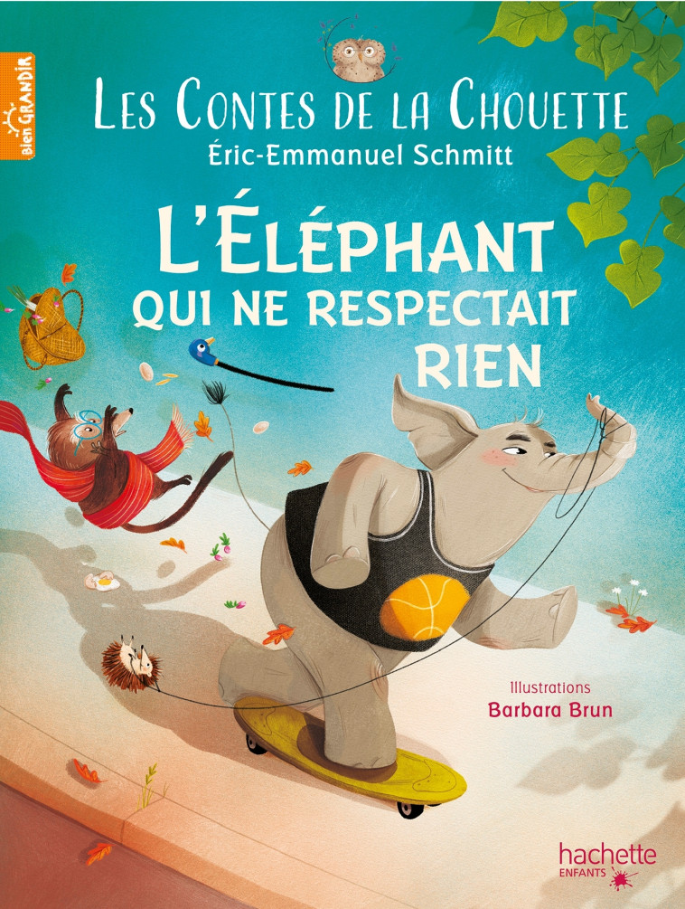 Les Contes de la Chouette - L'Éléphant qui ne respectait rien - Schmitt Éric-Emmanuel, Brun Barbara - HACHETTE ENFANT