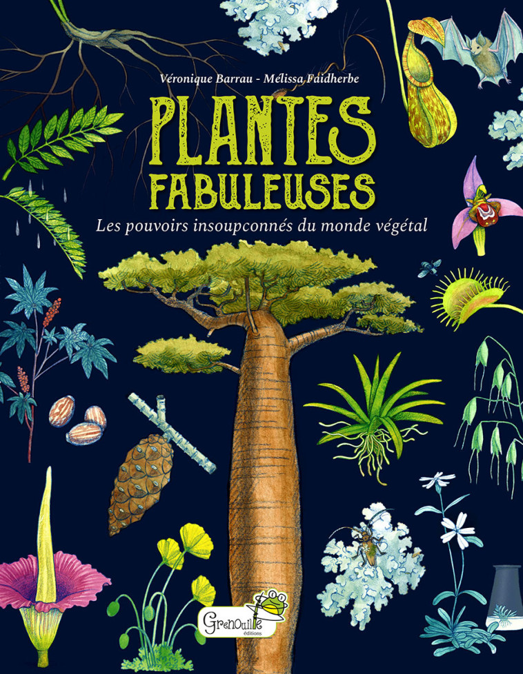 Plantes fabuleuses : les pouvoirs insoupçonnés du monde végétal - Barrau Véronique, Faidherbe Mélissa, V. BARRAU - M. FAIDH  - GRENOUILLE