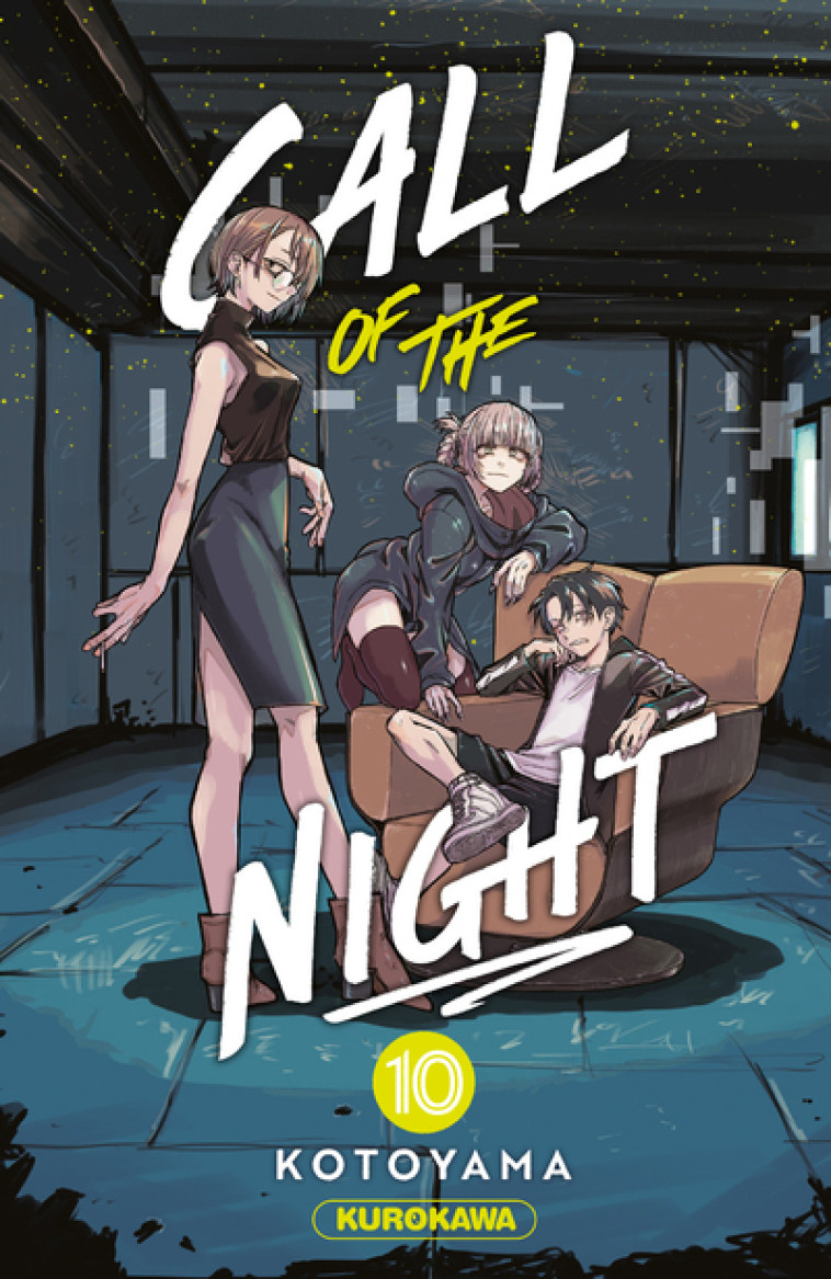 Call of the night - Tome 10 - Kotoyama Kotoyama, Daumarie Xavière, Kotoyama  - KUROKAWA