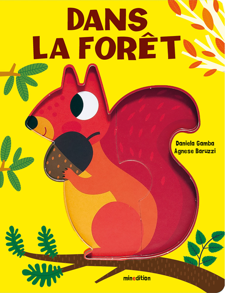 Dans la forêt - Mon tout premier livre puzzle - BARRUZI Agnese - MINEDITION