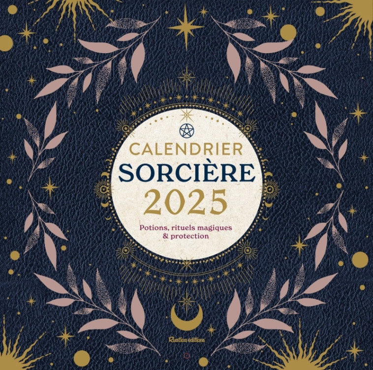 CALENDRIER MURAL SORCIÈRE 2025 - MARIE D'HENNEZEL - RUSTICA