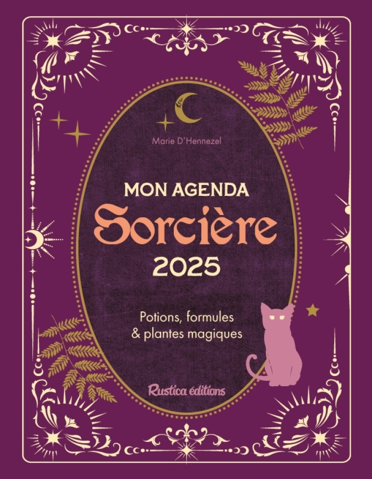 MON AGENDA DE SORCIÈRE 2025 -  - RUSTICA