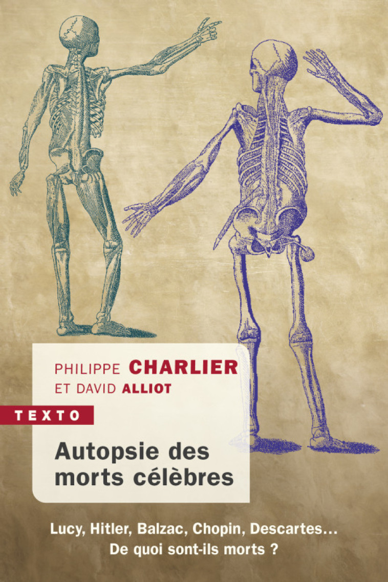 Autopsie des morts célèbres - Charlier Philippe, Alliot David - TALLANDIER