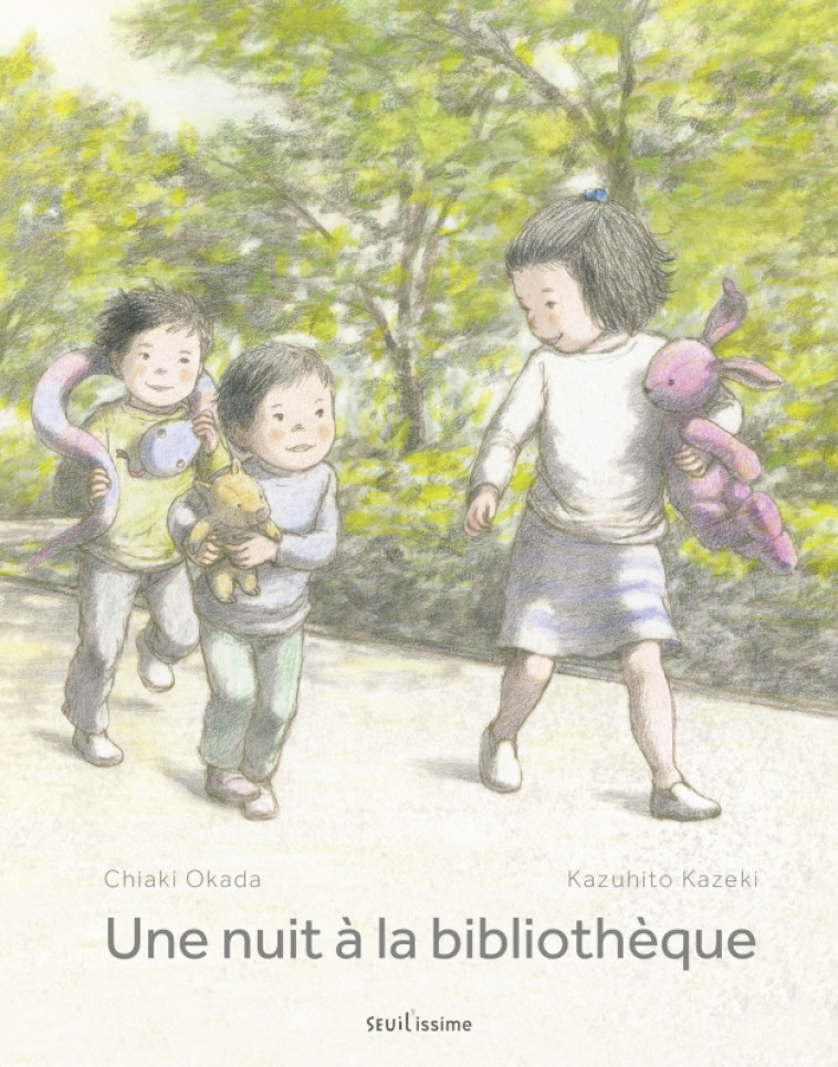 Une nuit à la bibliothèque - Kazeki Kazuhito, Okada Chiaki - SEUIL JEUNESSE