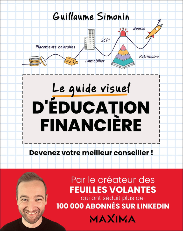 Le guide visuel d'éducation financière - Simonin Guillaume - MAXIMA L MESNIL