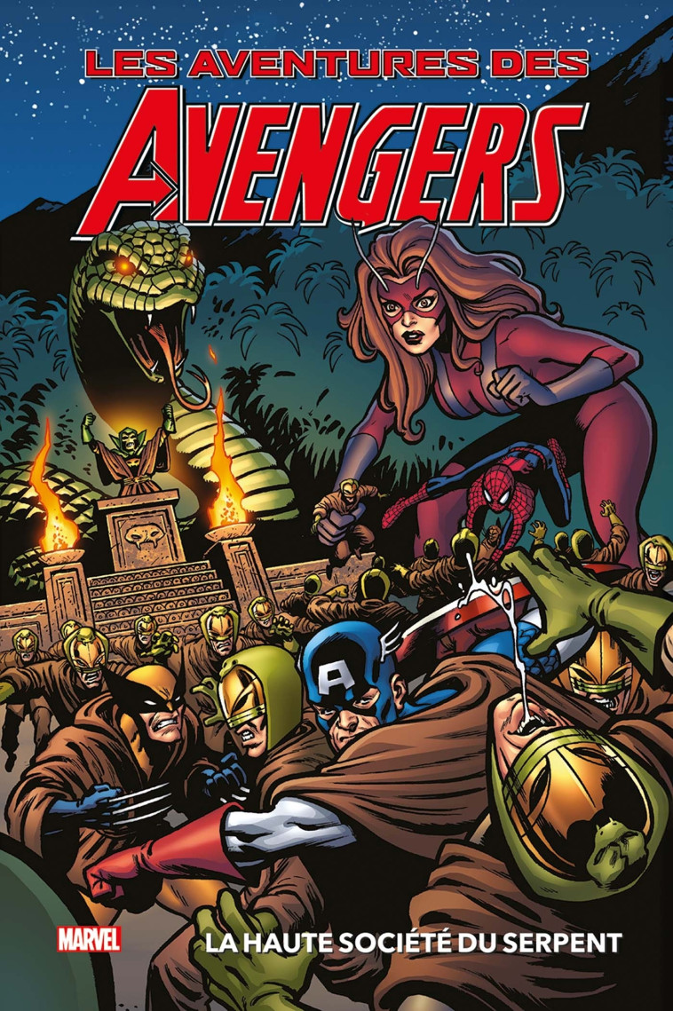 Marvel  - Les aventures des Avengers : La haute société du serpent - PARKER Jeff, Santacruz Juan, Kirk Leonard - PANINI