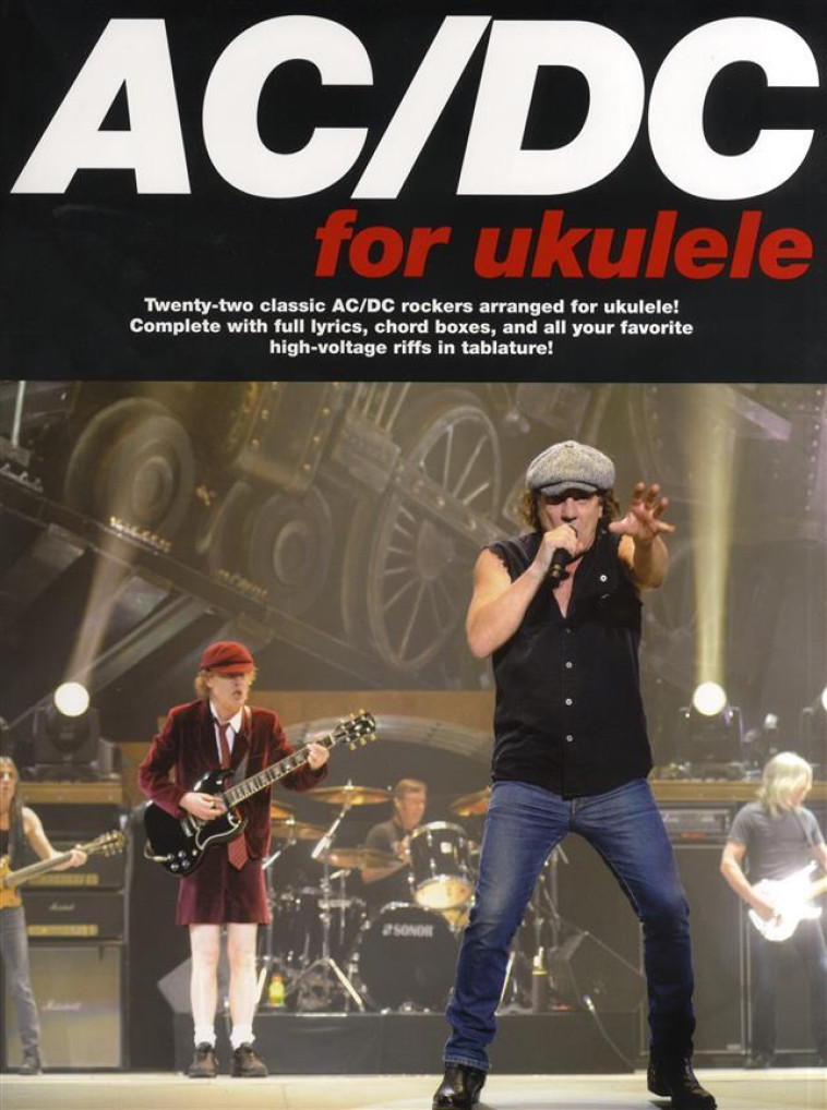 AC/DC FOR UKULELE - DAVID BRADLEY  - MUSIC SALES