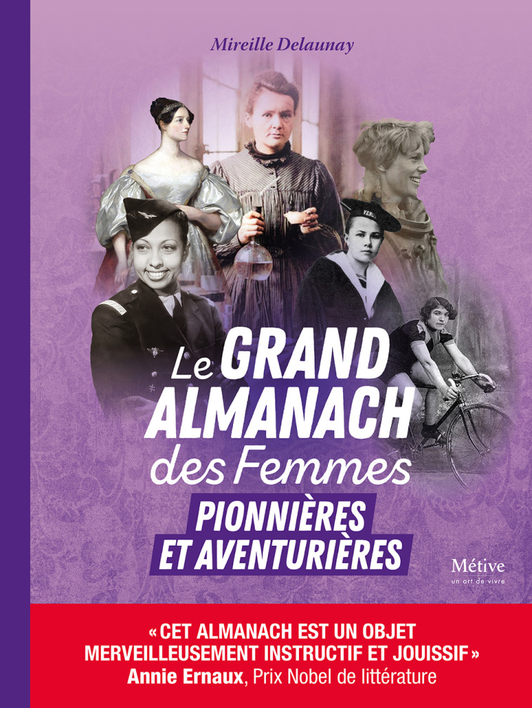 Le grand almanach des femmes pionnières et aventurières - Mireille Delaunay - METIVE