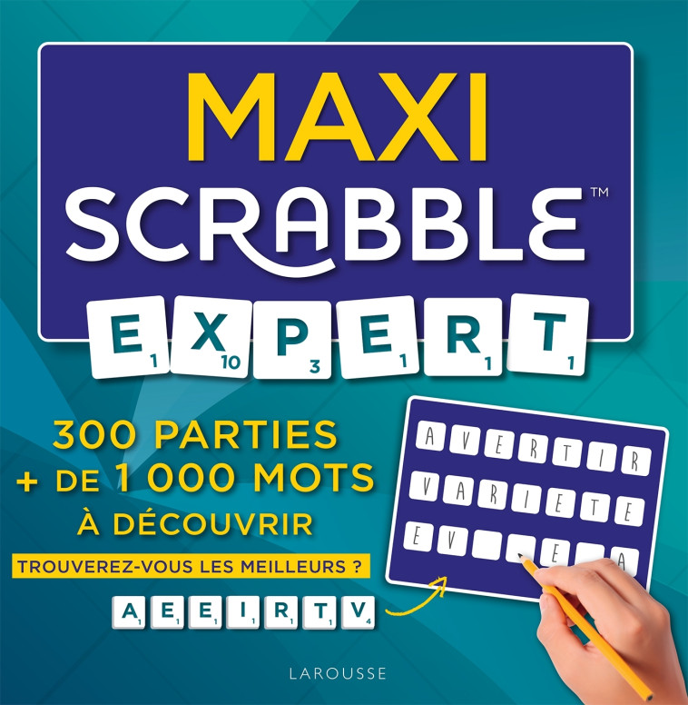 MAXI SCRABBLE EXPERT - XXX - LAROUSSE