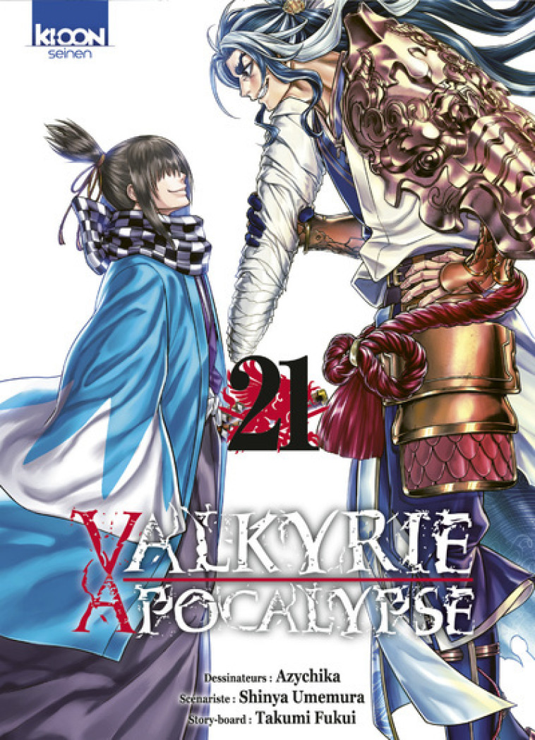 Valkyrie Apocalypse T21 - Azychika Azychika, Shinya Umemura, Takumi Fukui,  Azychika - KI-OON