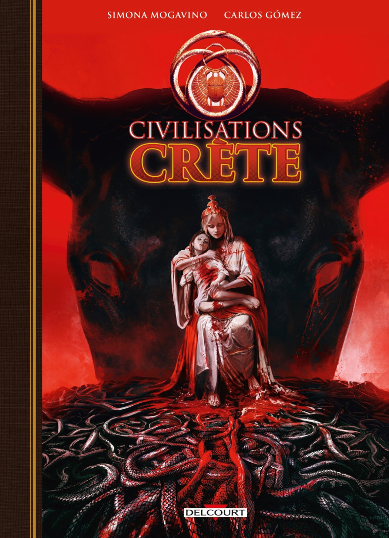 Civilisations - Crète - Carlos Gomez, Simona Mogavino - DELCOURT