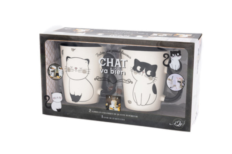 2024, Coffret Chat va bien ! - Collectif Collectif, Elena Bogdan,  Collectif - I2C