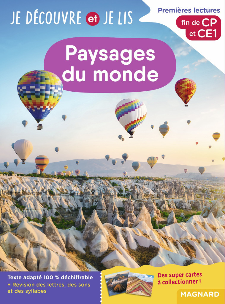 Je découvre et je lis CP et CE1 - Paysages du monde - Claire Barthomeuf-Schillinger, Sylvie Barbier-Tabouret, Claire Barthomeuf - MAGNARD