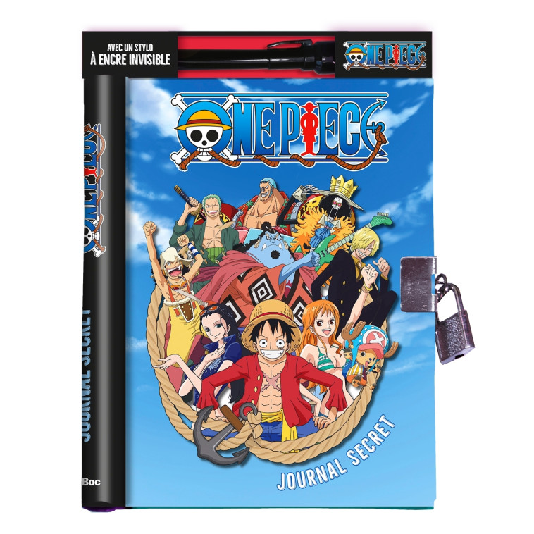 Mon journal secret One piece - Playbac Éditions Playbac Éditions,  PLAYBAC EDITIONS - PLAY BAC