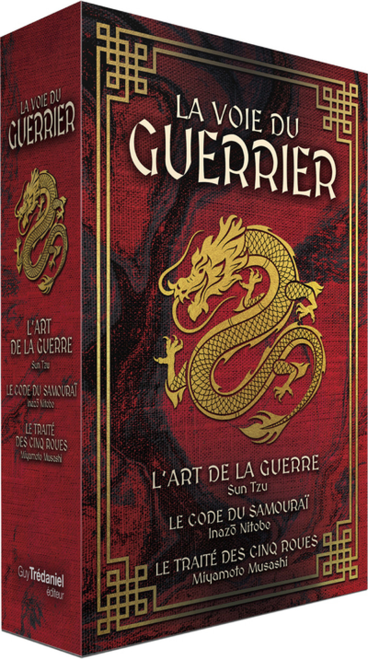 La Voie du guerrier (coffret de 3 livres) - L'art de la guerre de Sun Tzu; Le code du Samouraï de Inazo Nitobo ; Le traité des cinq - Sun Tzu, Miyamoto Musashi, Inazo Nitobe - TREDANIEL