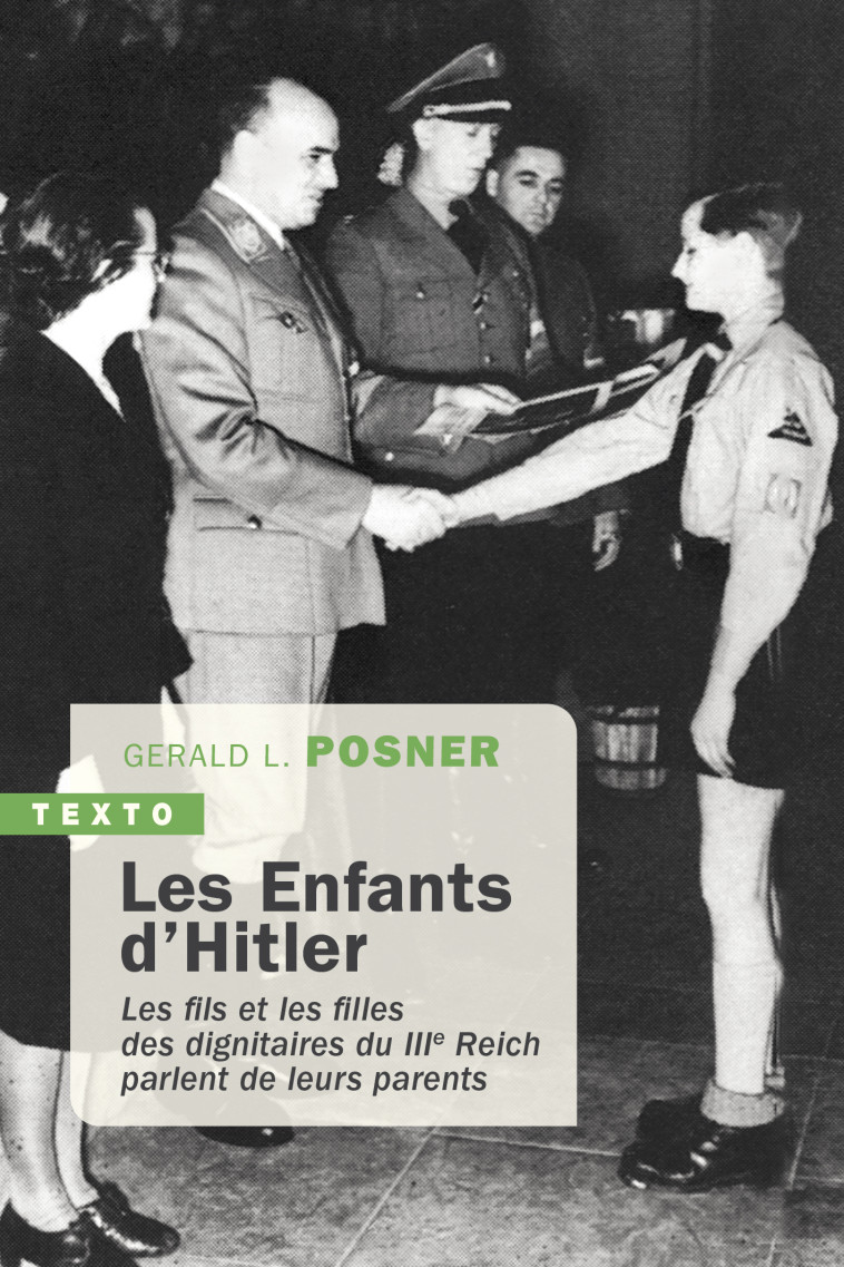 Les enfants d'Hitler - Gerald Posner, Anne Terre - TALLANDIER