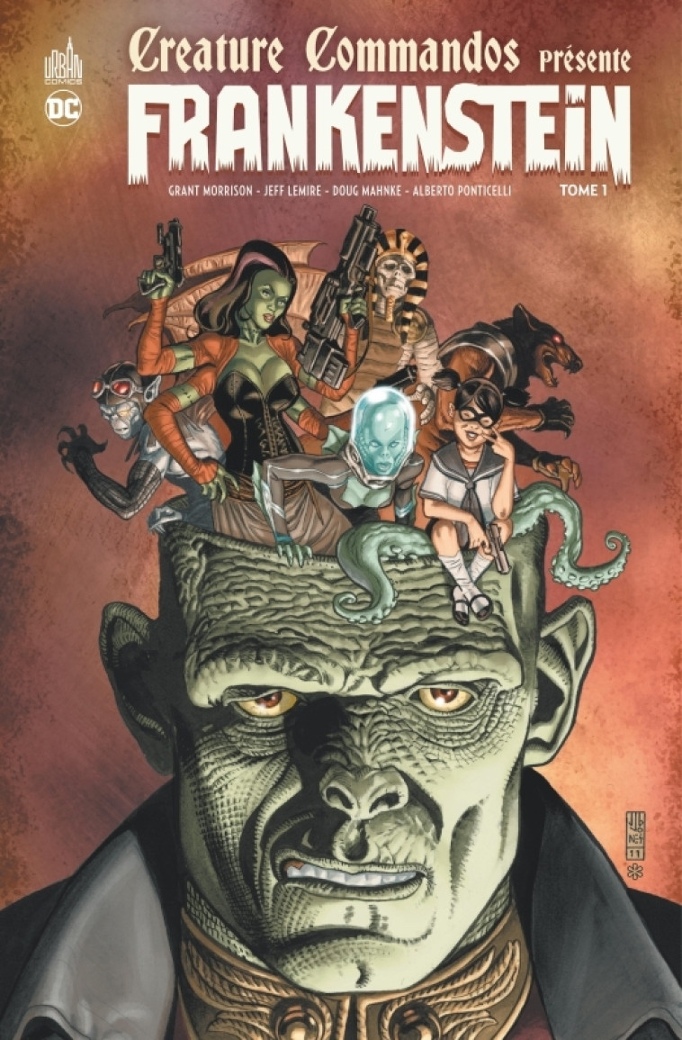 Creature Commandos présente Frankenstein -  Lemire Jeff,  Morrison Grant,  MAHNKE  Doug,  Ponticelli Alberto - URBAN COMICS