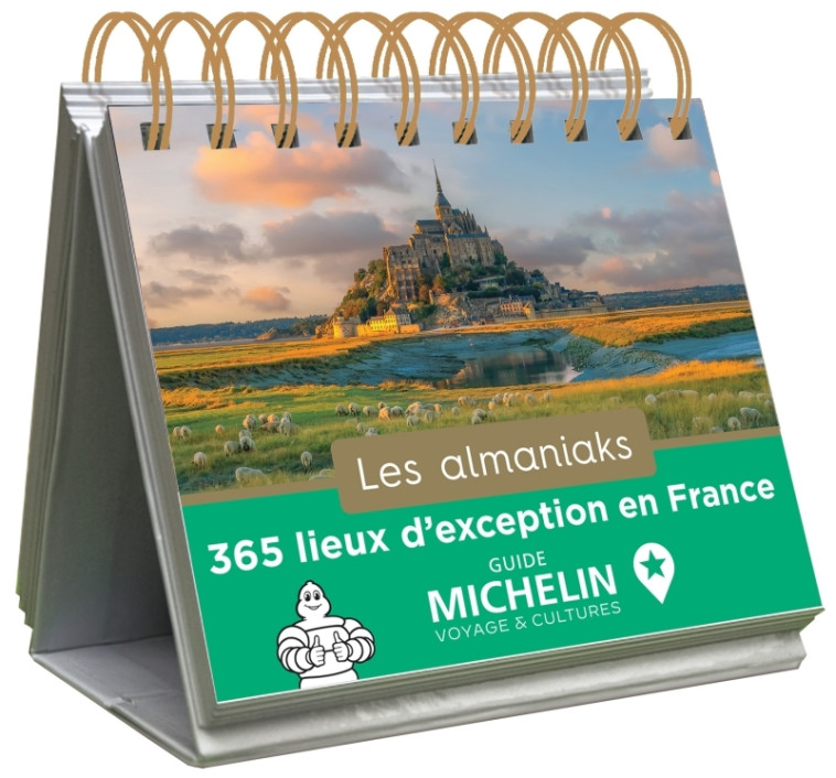 Almaniak 365 lieux d'exception en France avec Michelin -  - 365 PARIS