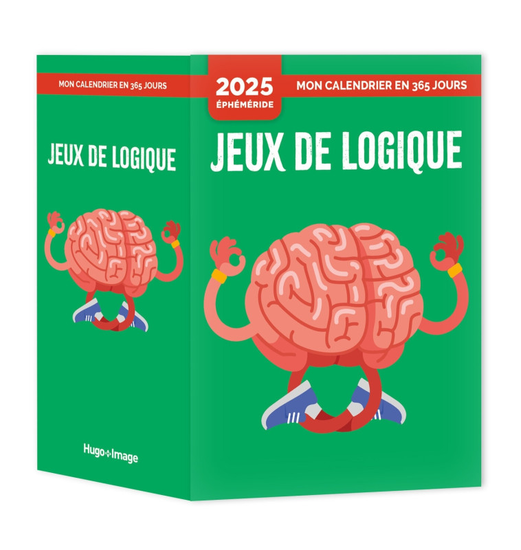 Mon calendrier 2025 - Jeux de logique -   - HUGO IMAGE