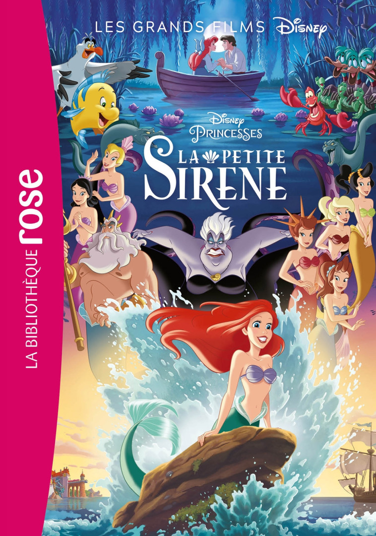 Les Grands Films Disney 04 - La Petite Sirène - Disney Disney - HACHETTE JEUN.