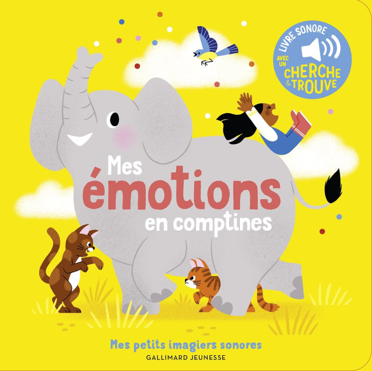 Mes émotions en comptines - Raphaëlle Michaud - GALLIMARD JEUNE