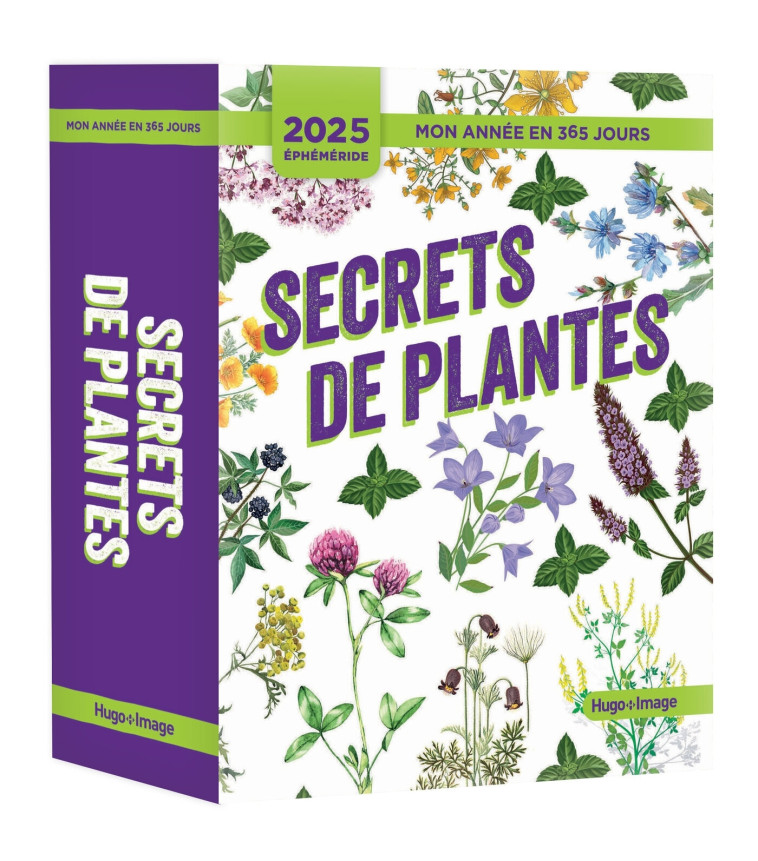 Mon année en 365 jours - 2025 - Secrets de plantes -   - HUGO IMAGE