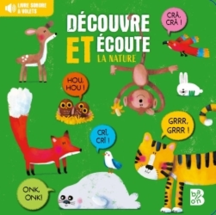 Livre sonore avec flap La nature ! -  - BALLON